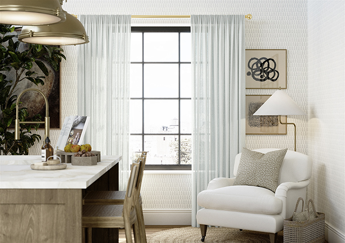 Pescara Voile, Vintage White - Made to Measure Curtains - Image 3